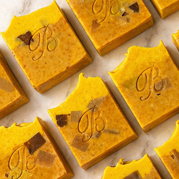 Natural Brightening Turmeric Kojic Acid Soap Bars with Shea Butter, Honey and Vitamin C - Handmade Facial Cleansing Soap for Dark Spots, Acne Marks, Uneven Skin Tone and Glowing Skin Australia